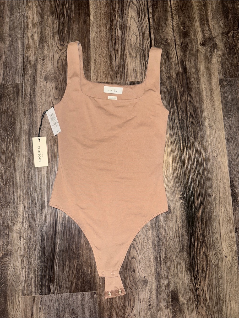 Aritzia Bodysuit in Deep Taupe